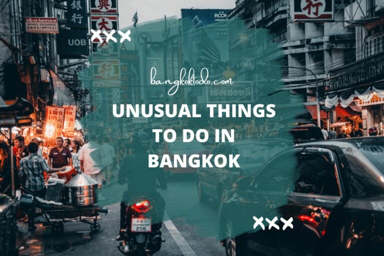Uncover Hidden Gems: Unusual Things to Do in Bangkok